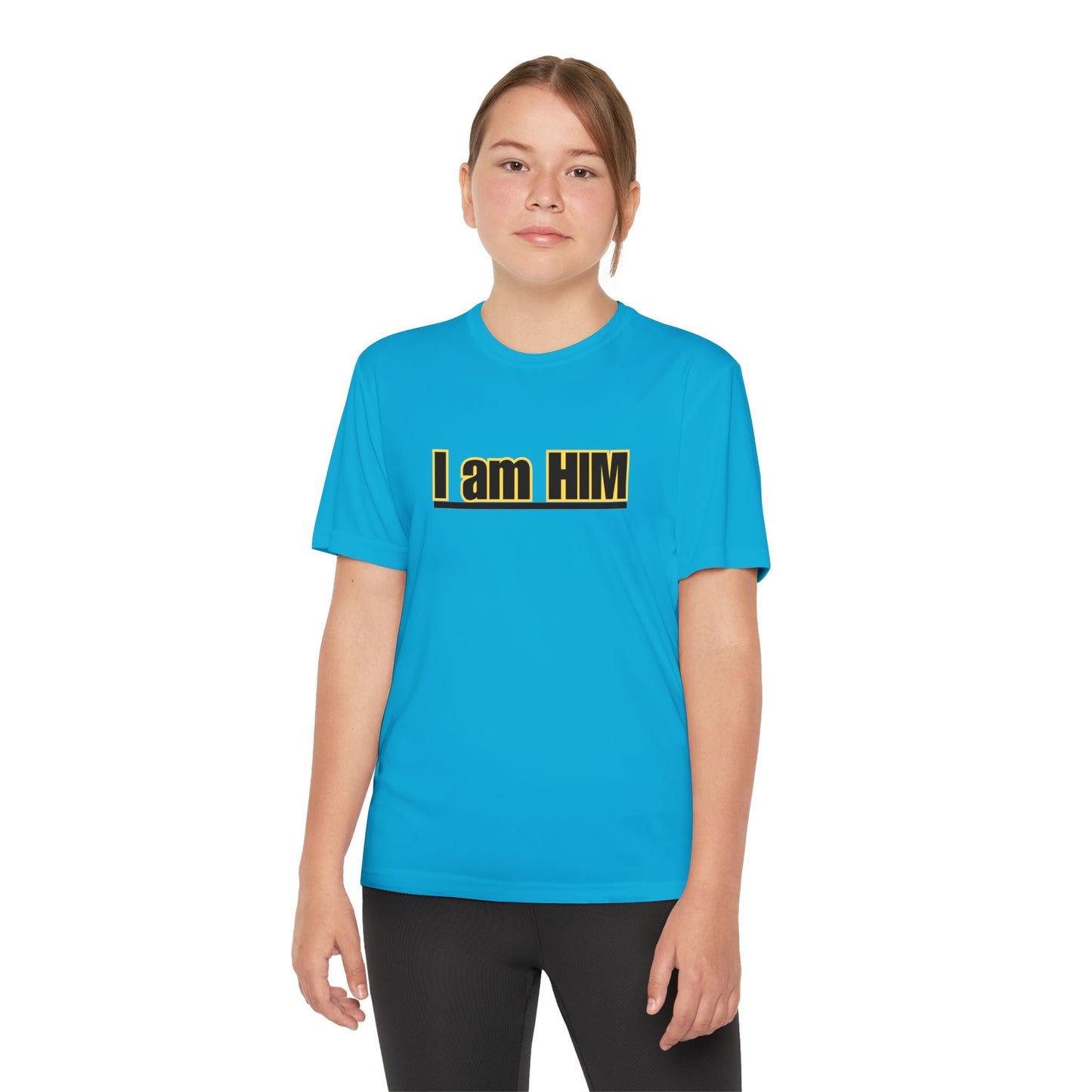 'I am HIM' with Bold Graphic Design