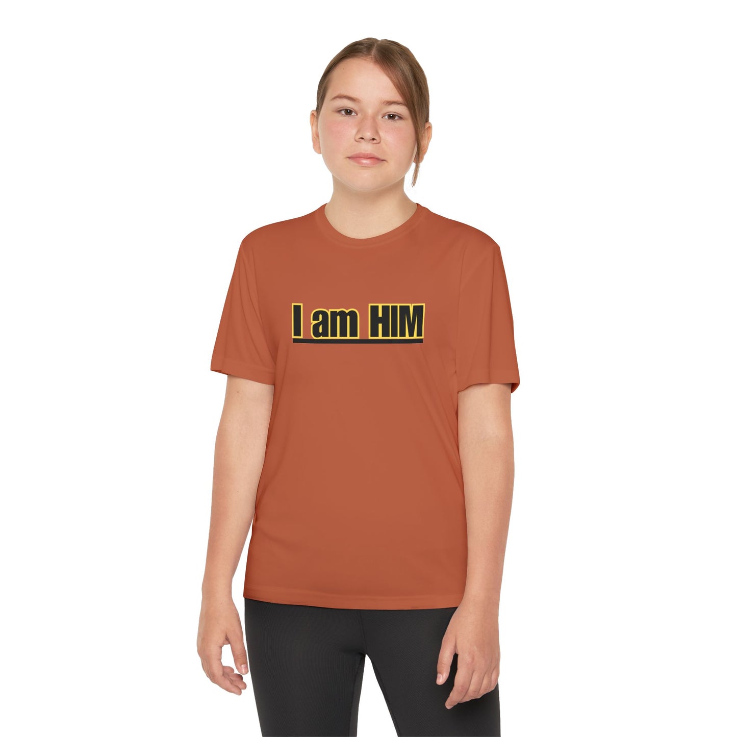 'I am HIM' with Bold Graphic Design
