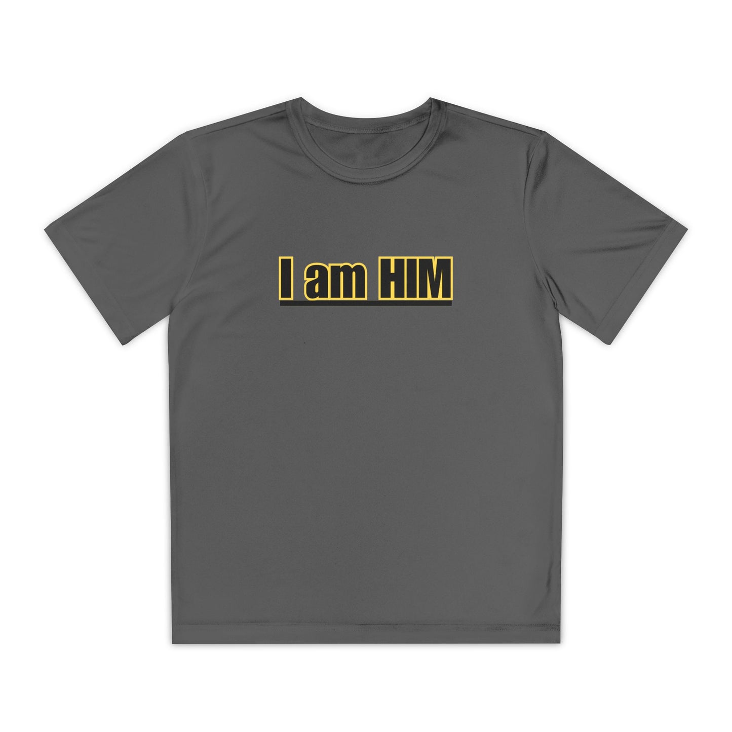 'I am HIM' with Bold Graphic Design