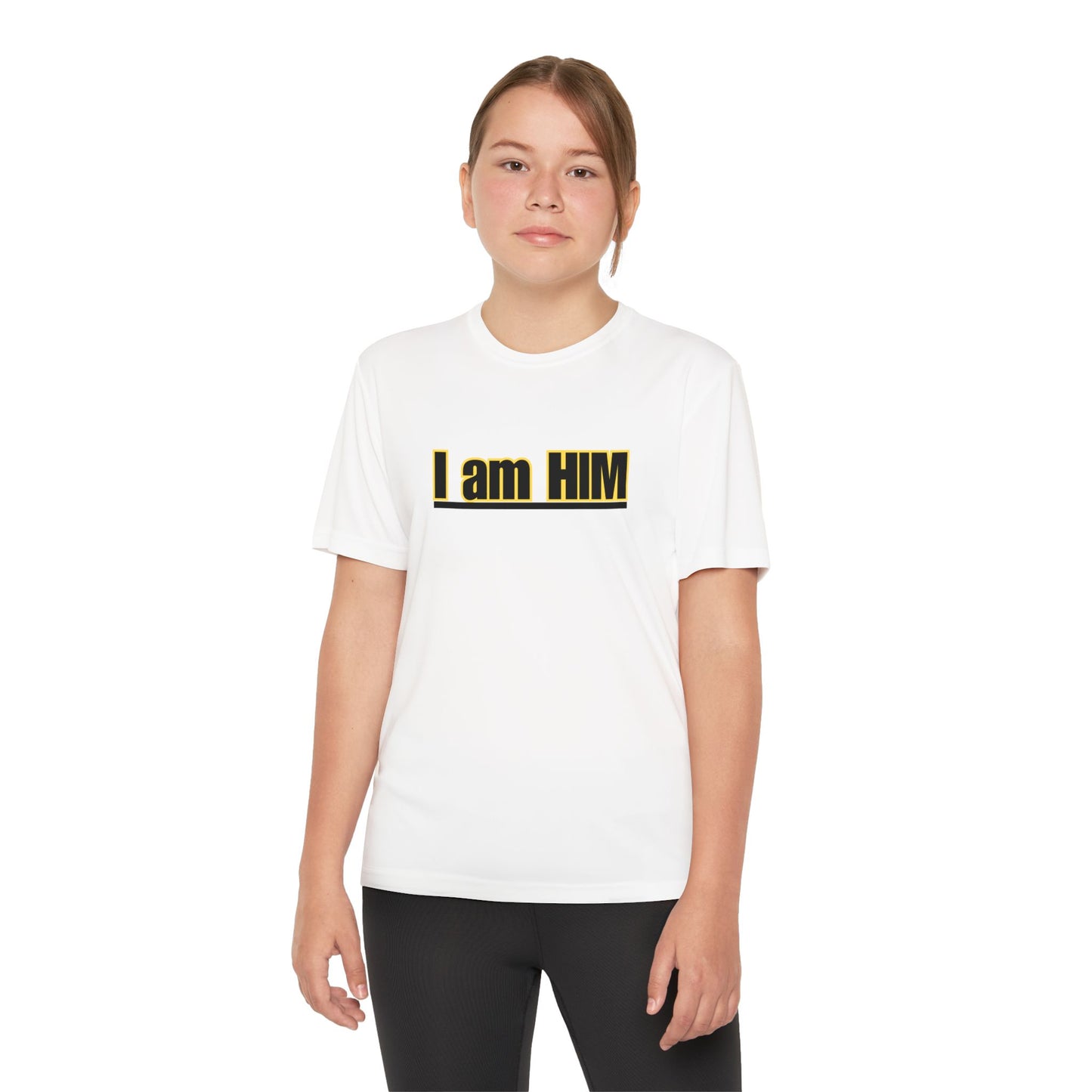 'I am HIM' with Bold Graphic Design