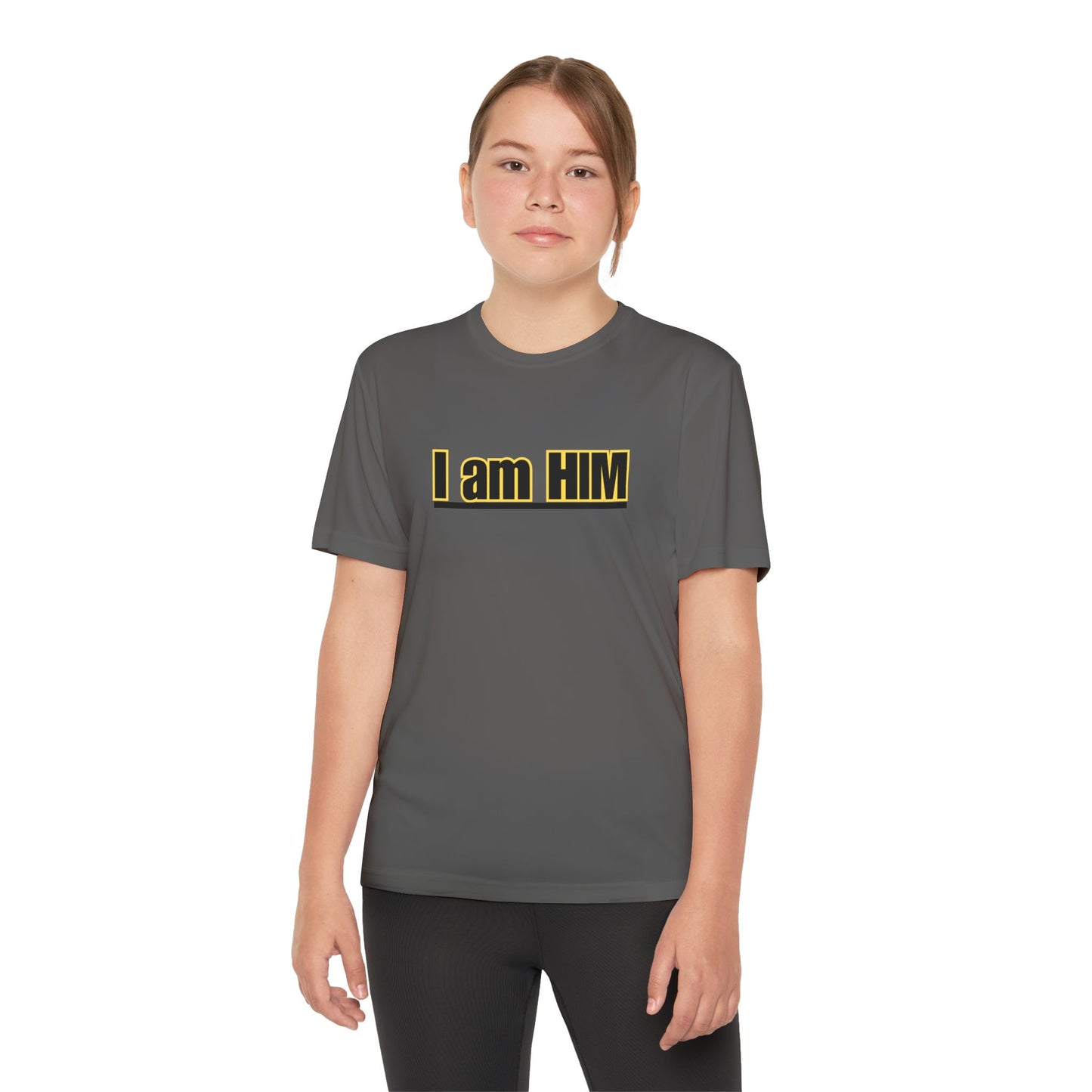 'I am HIM' with Bold Graphic Design