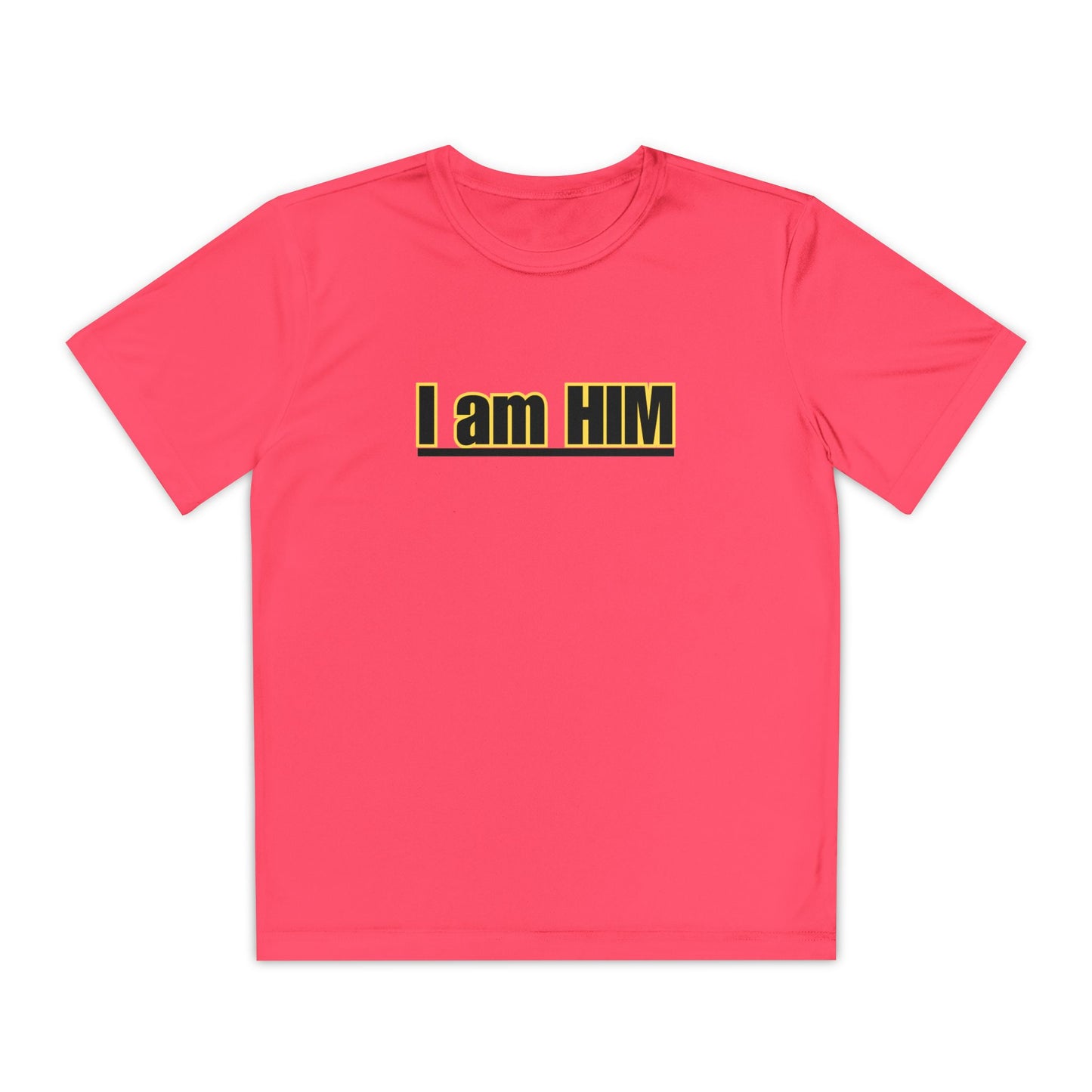 'I am HIM' with Bold Graphic Design