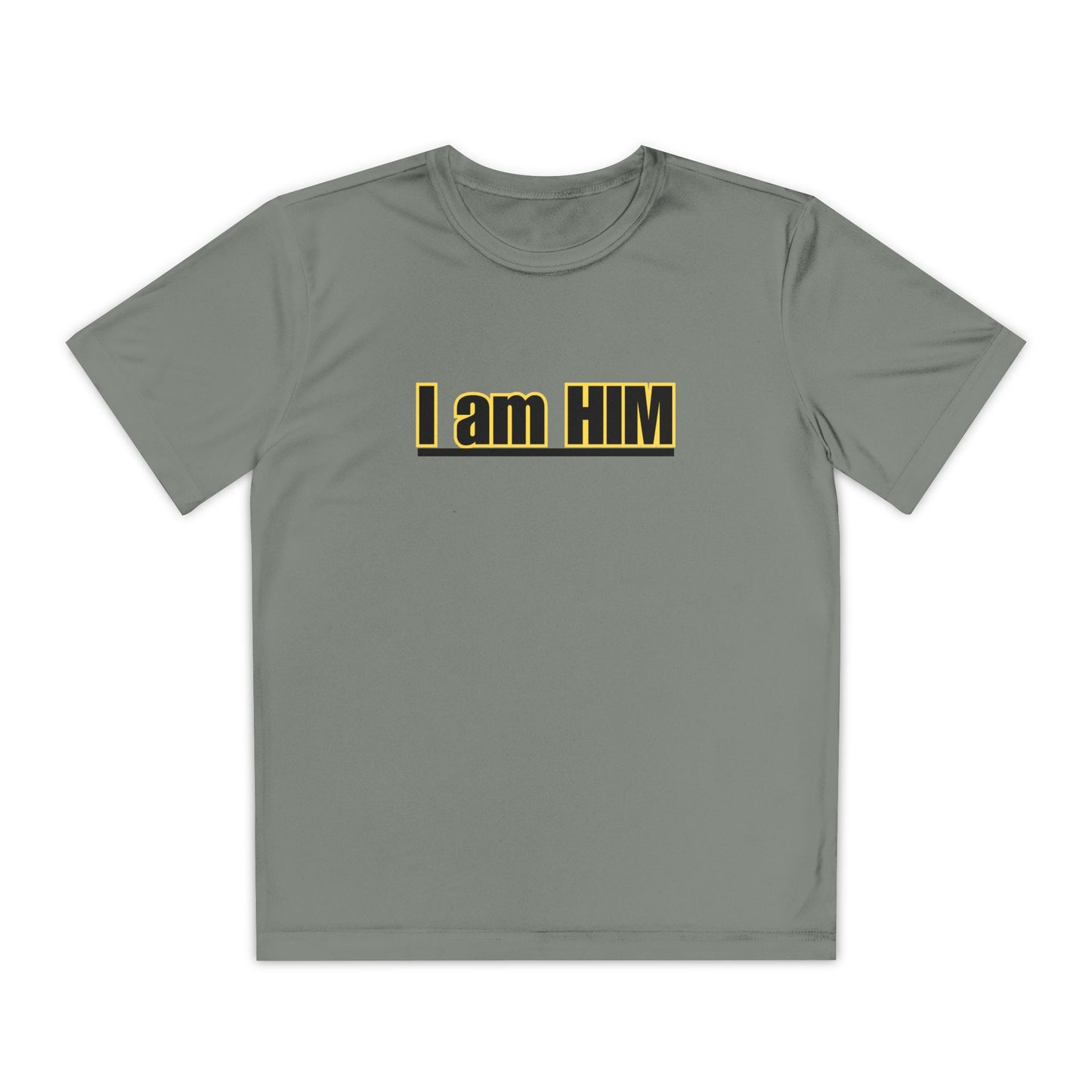 'I am HIM' with Bold Graphic Design