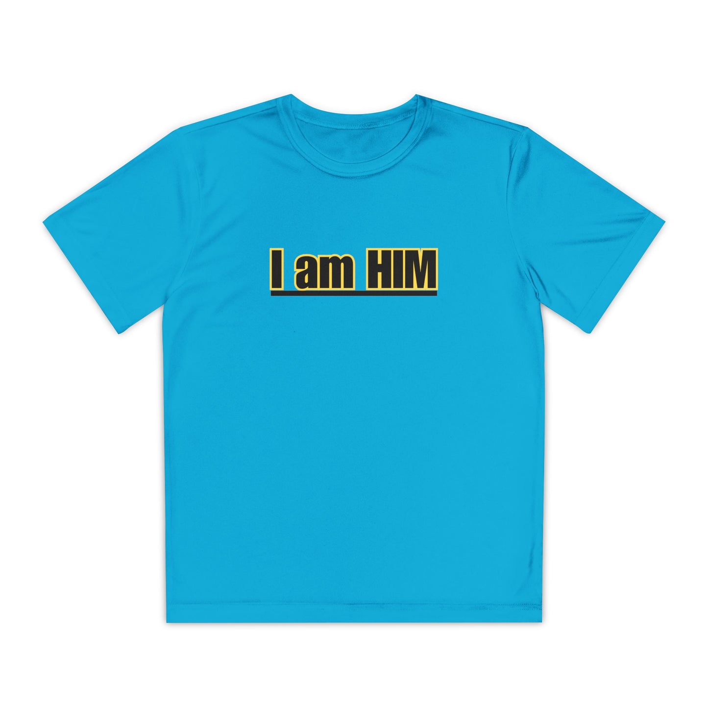 'I am HIM' with Bold Graphic Design