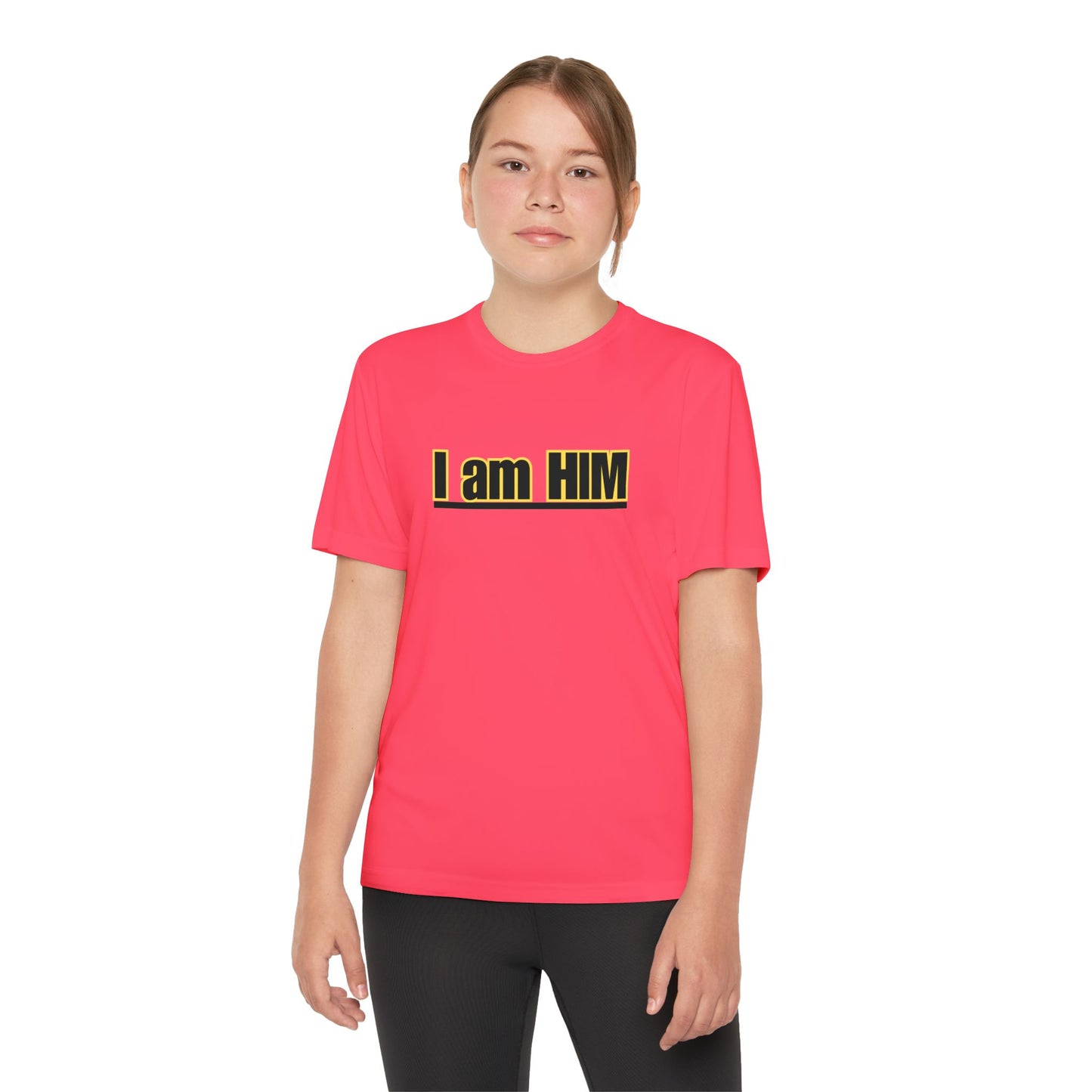 'I am HIM' with Bold Graphic Design