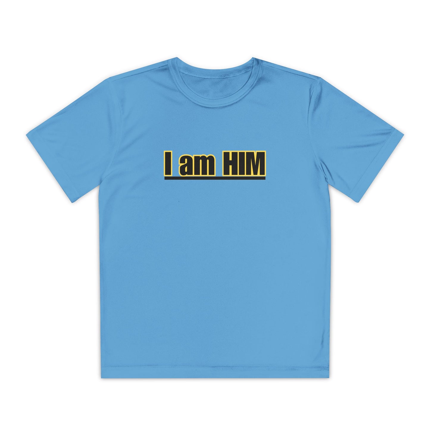 'I am HIM' with Bold Graphic Design