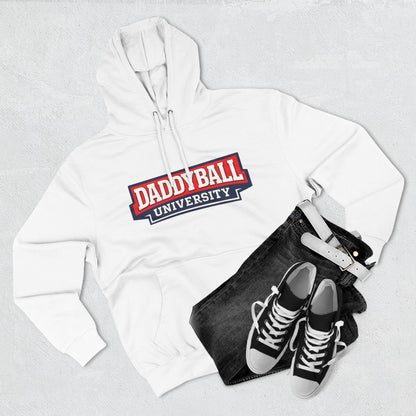 Daddyball University Hoodie — Collegiate Dad Sports Pullover