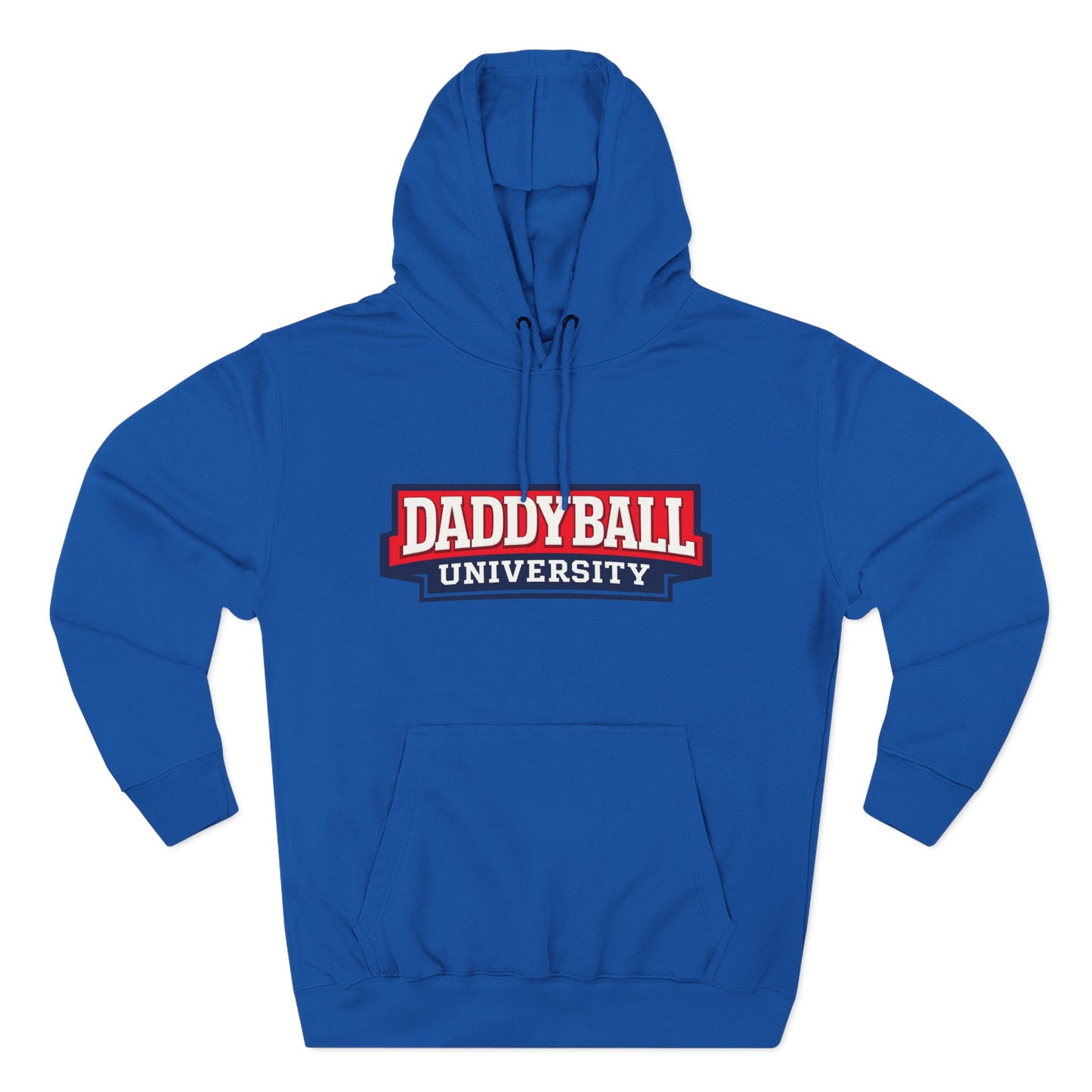 Daddyball University Hoodie — Collegiate Dad Sports Pullover
