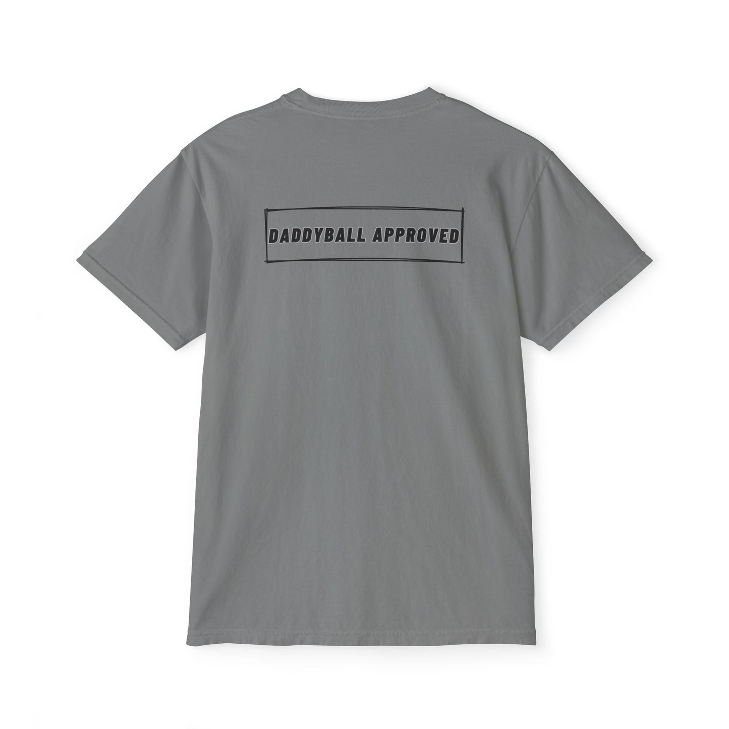 Daddyball Approved Pocket T-Shirt, Casual Wear, Father's Day Gift, Unisex Tee, Sports Apparel, Family Outing Shirt
