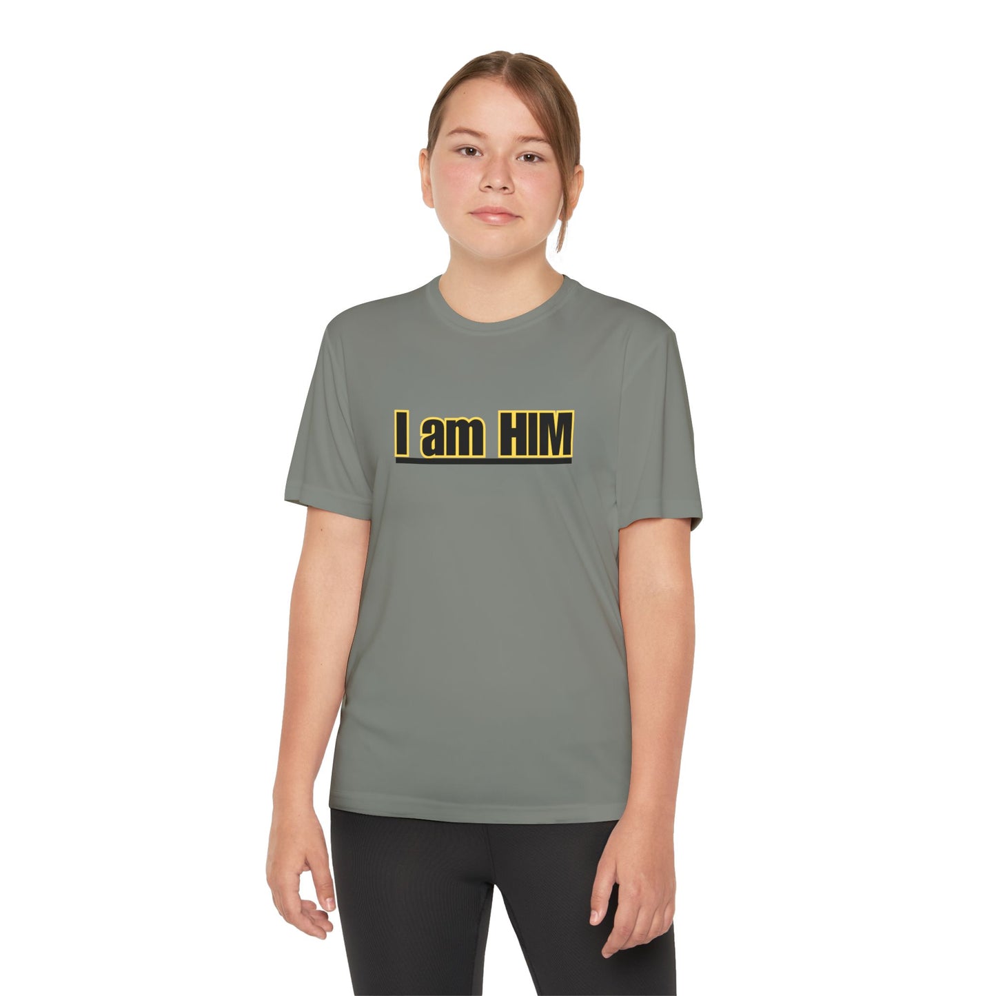 'I am HIM' with Bold Graphic Design