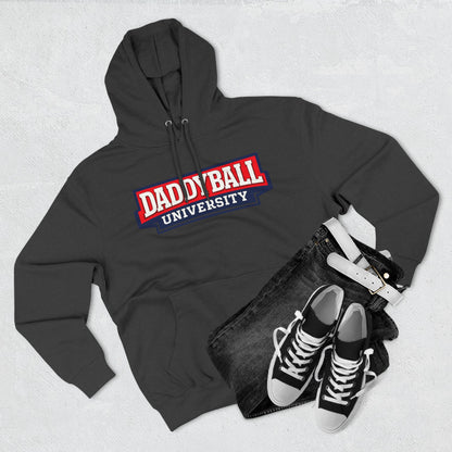 Daddyball University Hoodie — Collegiate Dad Sports Pullover