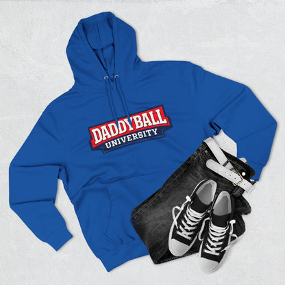 Daddyball University Hoodie — Collegiate Dad Sports Pullover