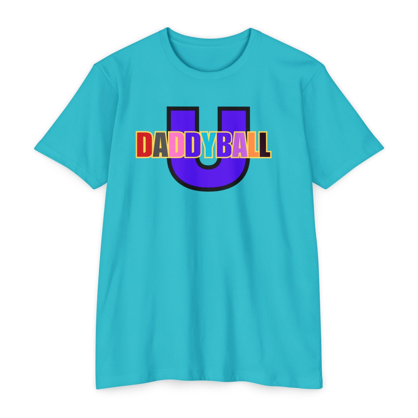 Fun Daddyball Unisex CVC Jersey T-Shirt