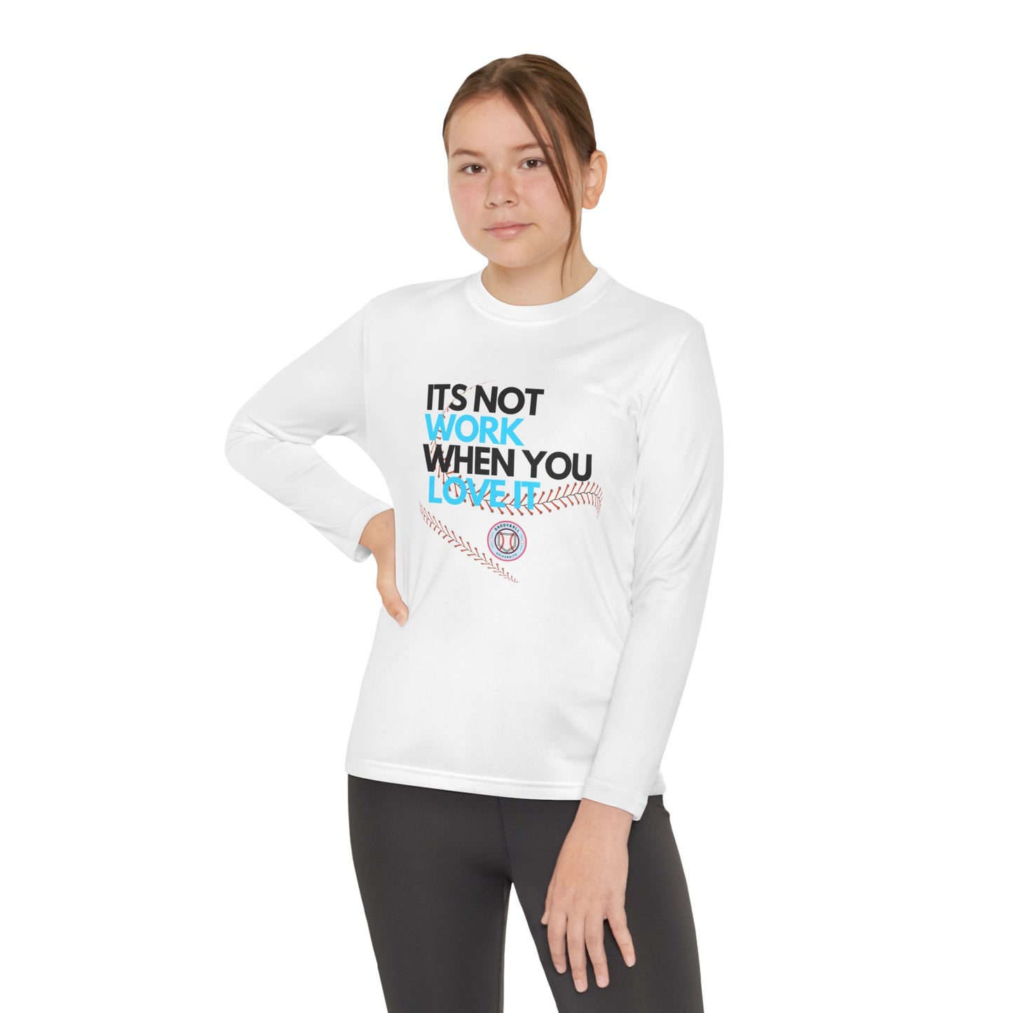 It's Not Work Kids Long sleeve tee