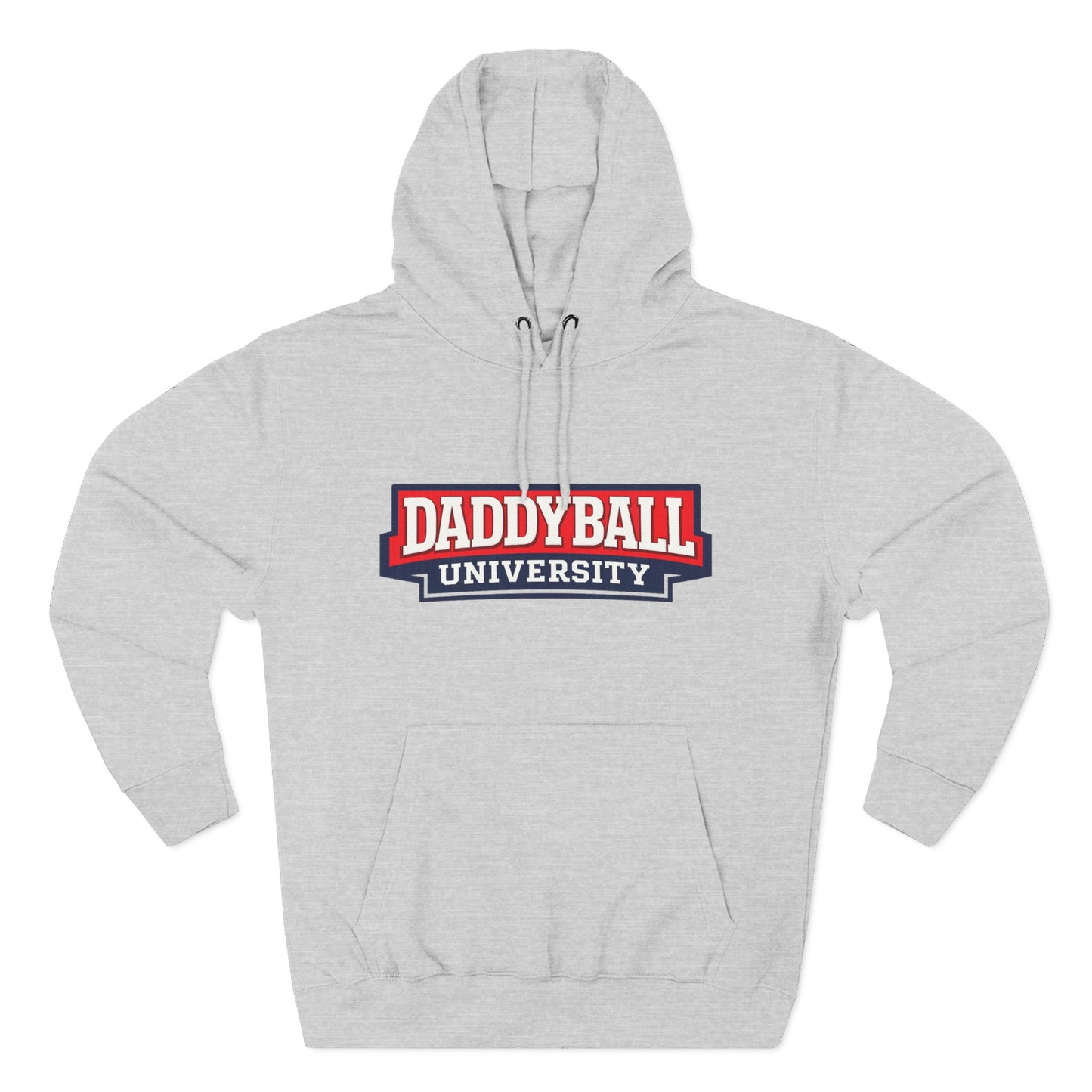 Daddyball University Hoodie — Collegiate Dad Sports Pullover