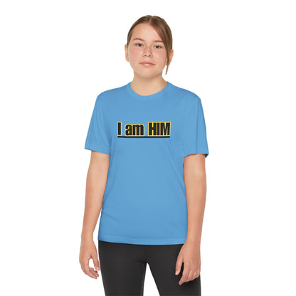 'I am HIM' with Bold Graphic Design
