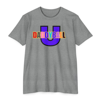 Fun Daddyball Unisex CVC Jersey T-Shirt