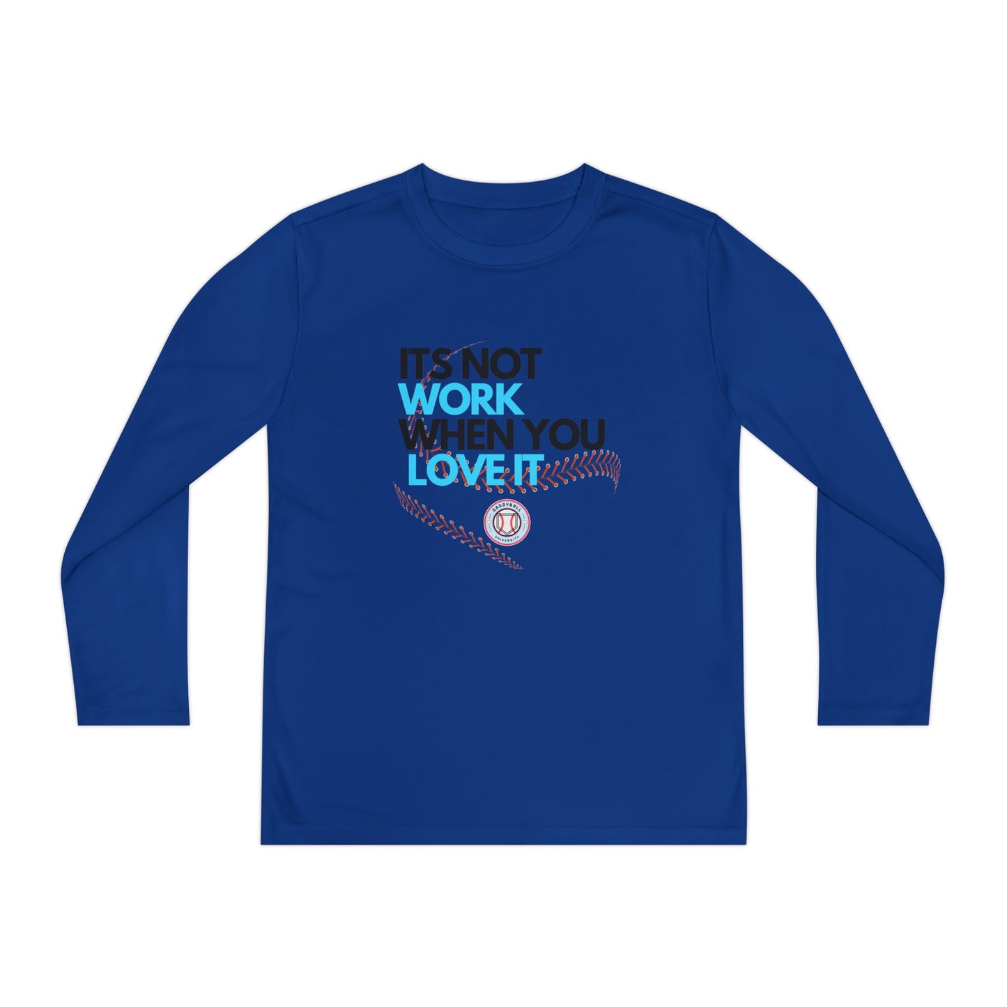 It's Not Work Kids Long sleeve tee