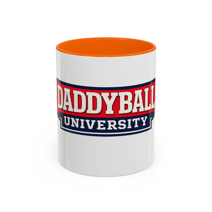 Daddyball University Accent Coffee Mug