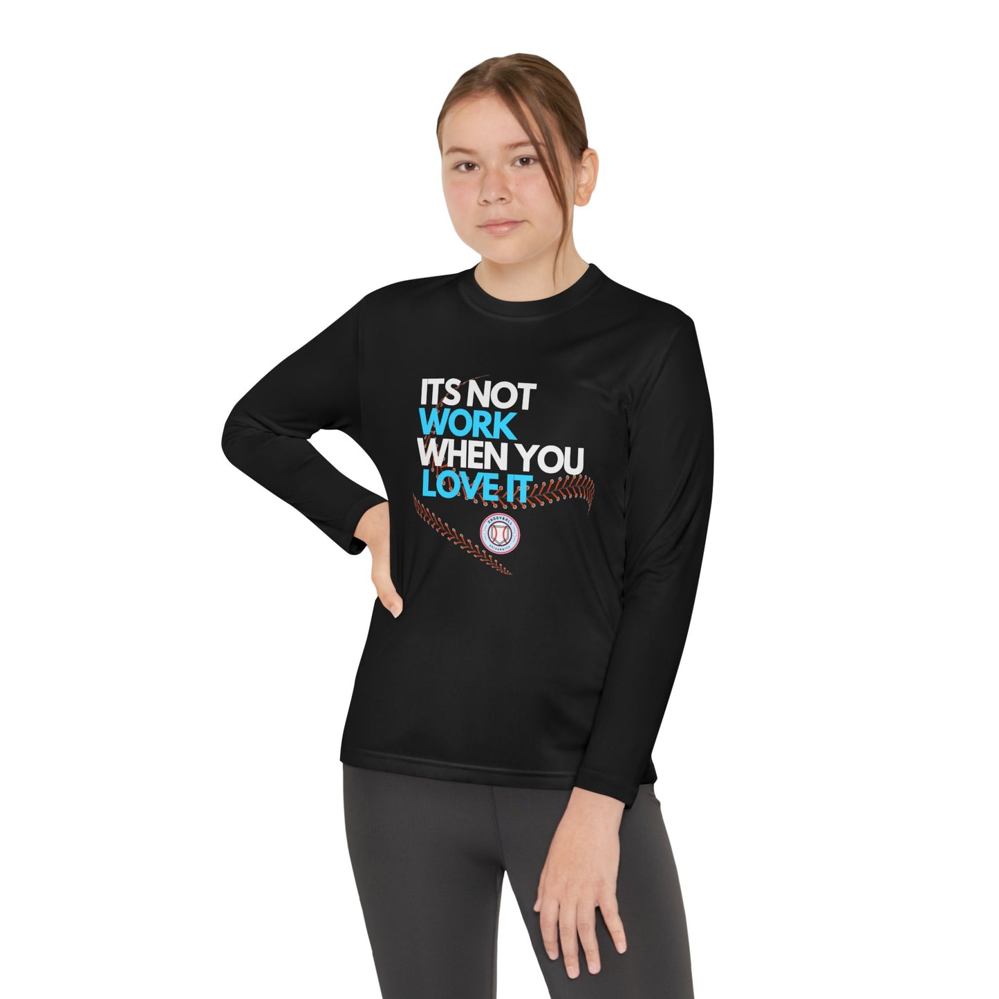 It's Not Work Kids Long sleeve tee