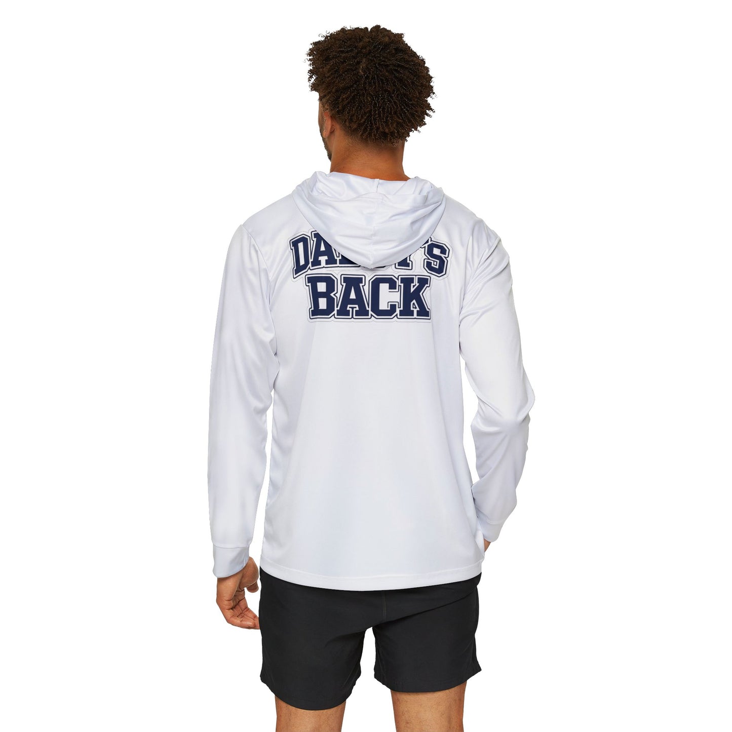 Daddy's Back Sports Hoodie — Men's Athletic Warmup Top