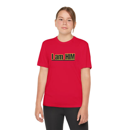 'I am HIM' with Bold Graphic Design