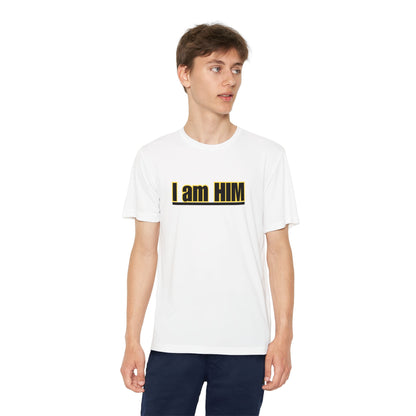 'I am HIM' with Bold Graphic Design