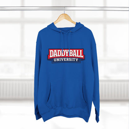 Daddyball University Hoodie — Collegiate Dad Sports Pullover