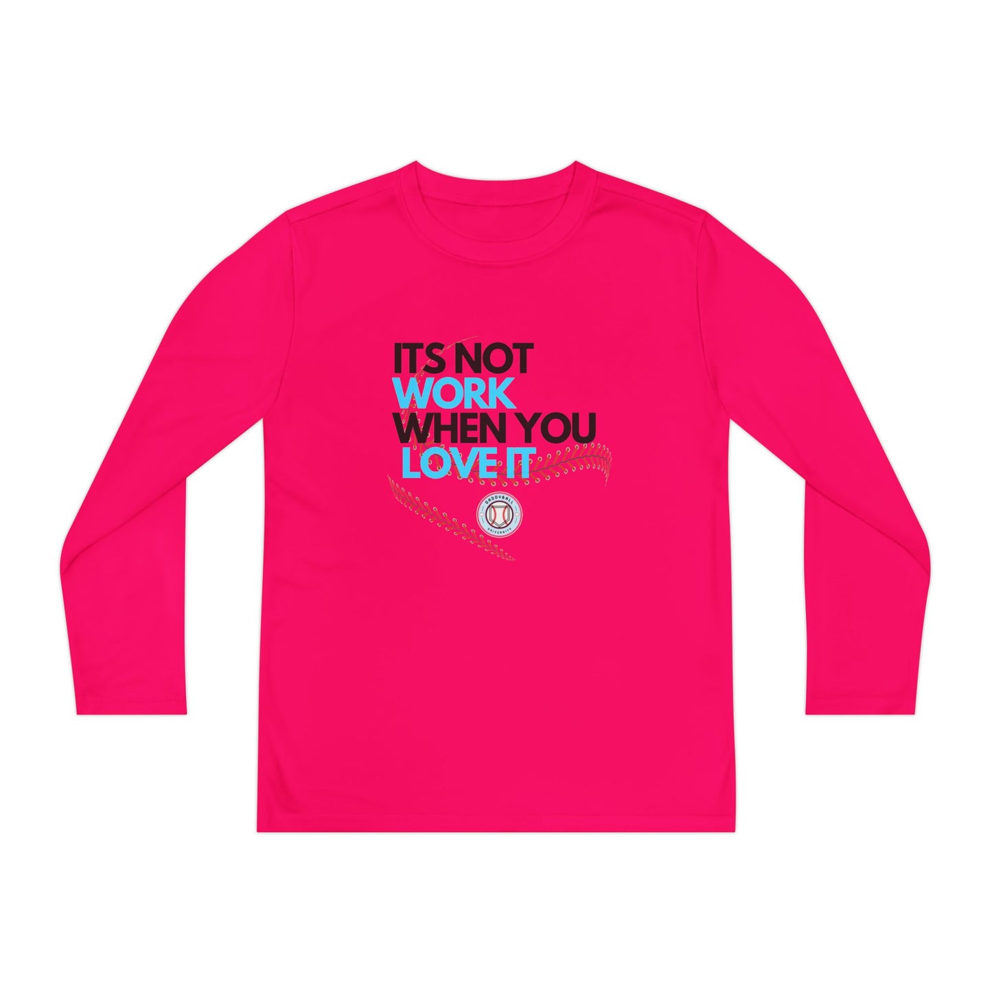 It's Not Work Kids Long sleeve tee