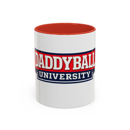 Daddyball University Accent Coffee Mug