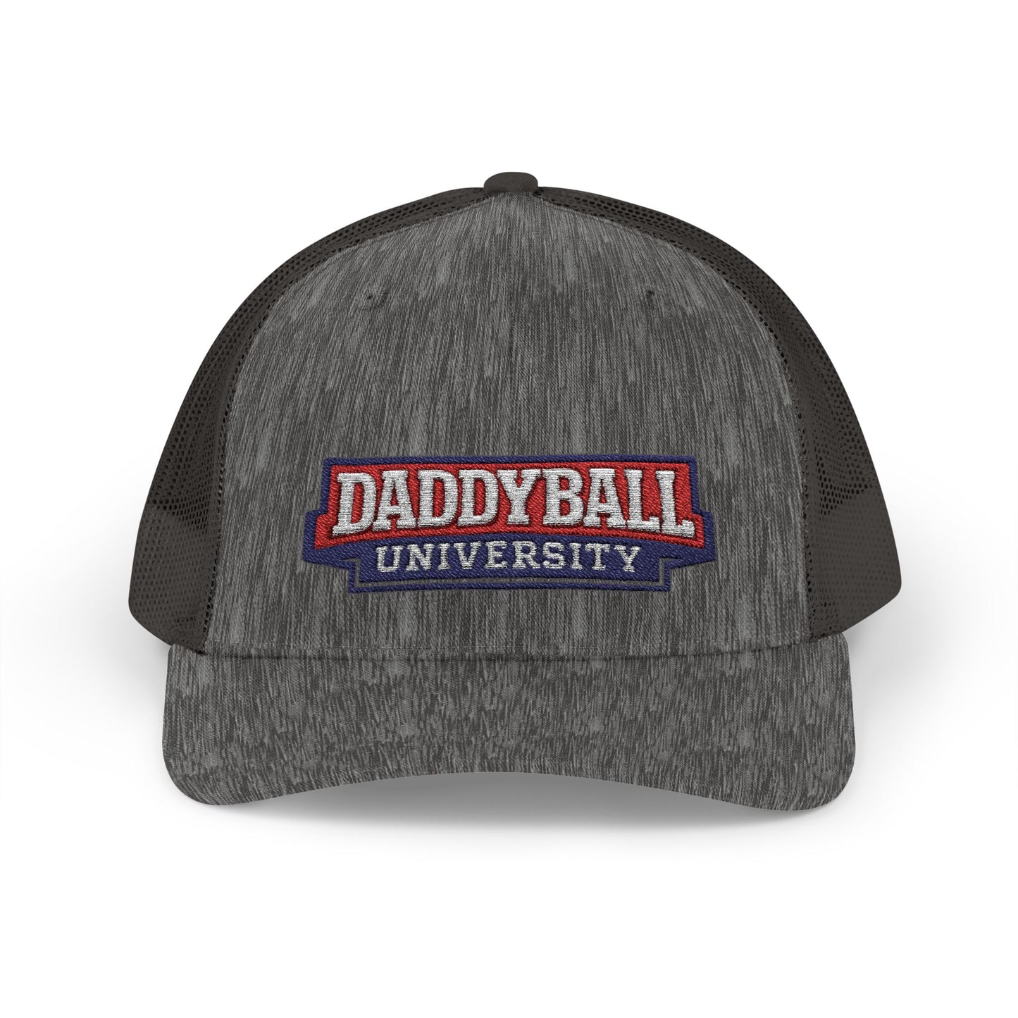 Daddyball University Trucker Cap - Vintage Collegiate Snapback Hat