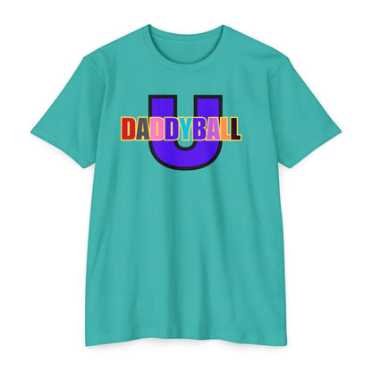 Fun Daddyball Unisex CVC Jersey T-Shirt