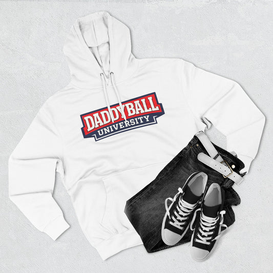 Daddyball University Hoodie — Collegiate Dad Sports Pullover
