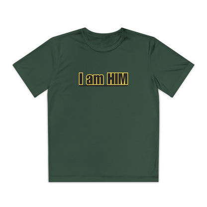 'I am HIM' with Bold Graphic Design