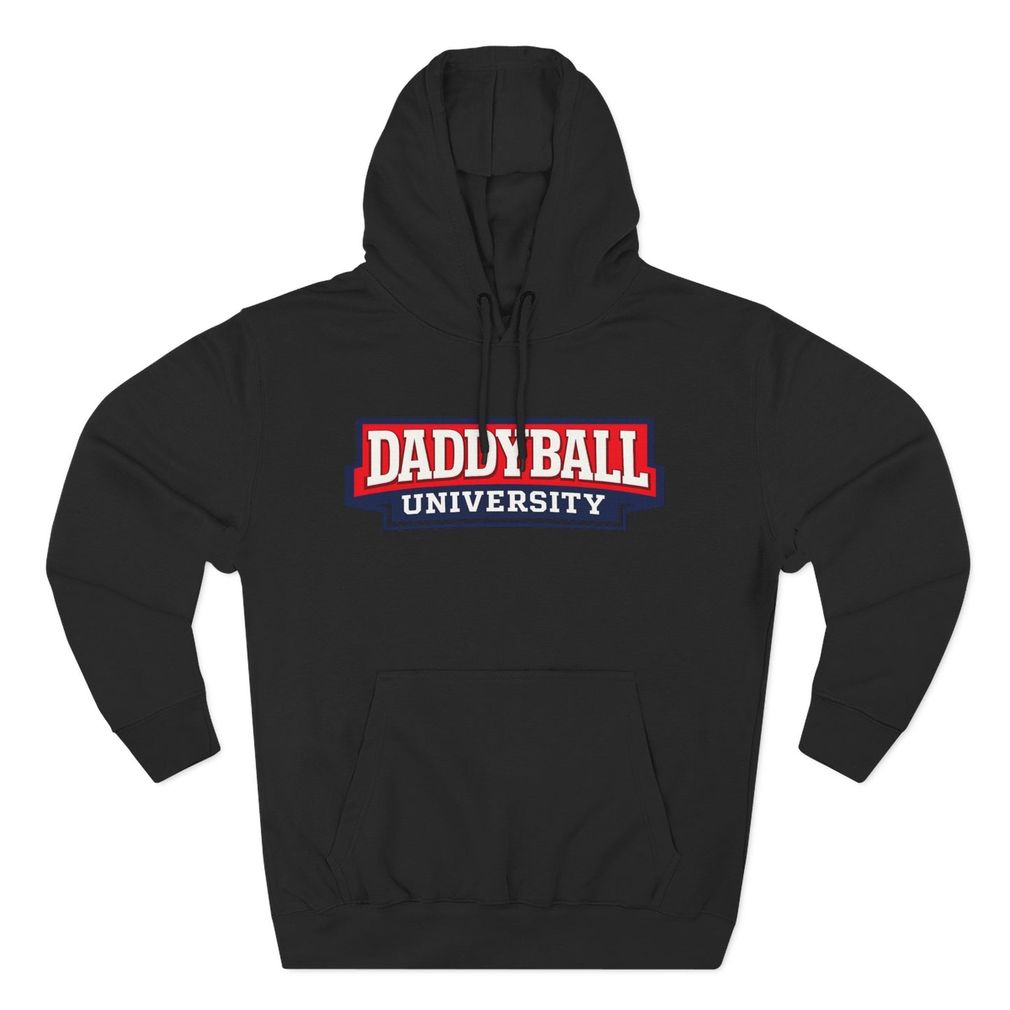 Daddyball University Hoodie — Collegiate Dad Sports Pullover