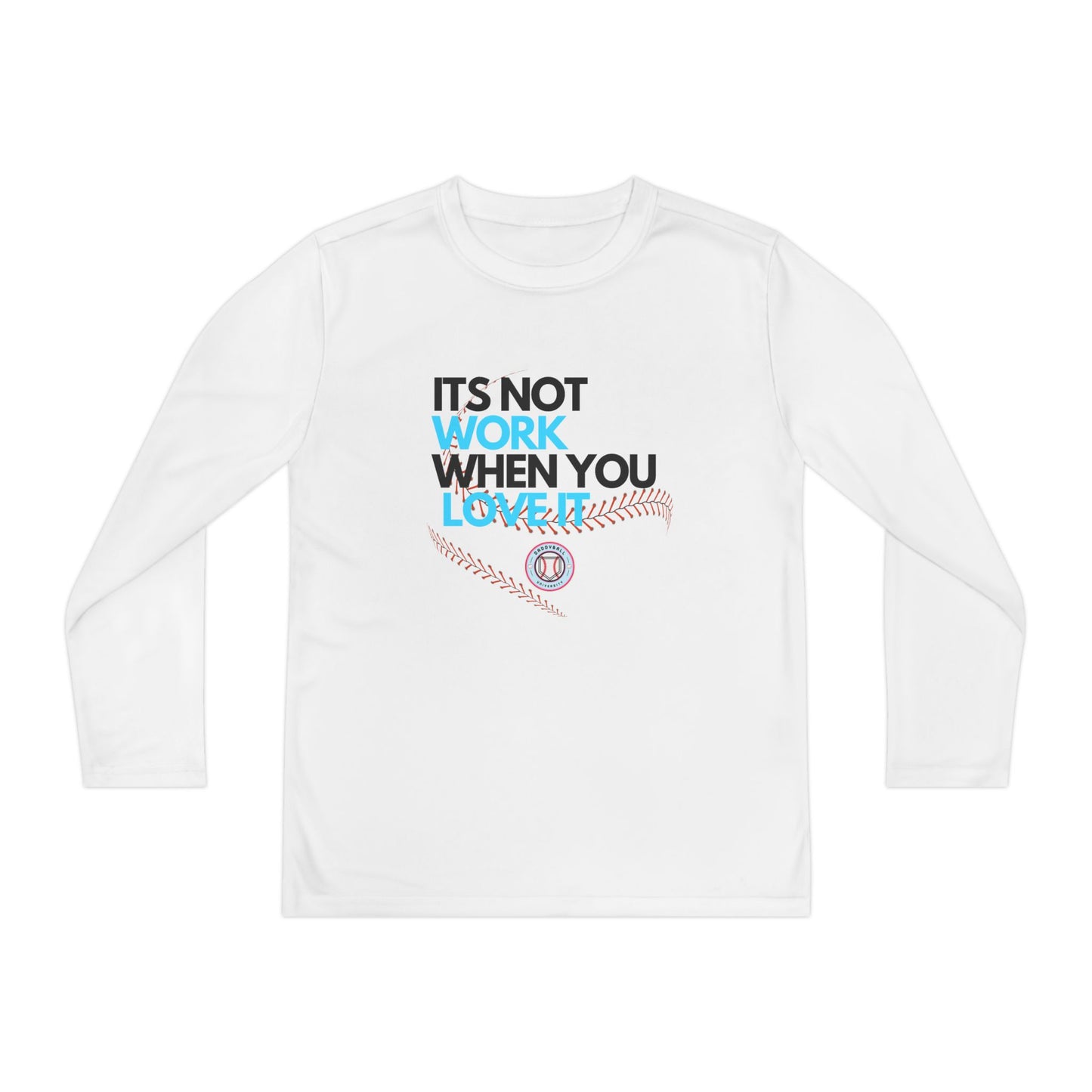 It's Not Work Kids Long sleeve tee