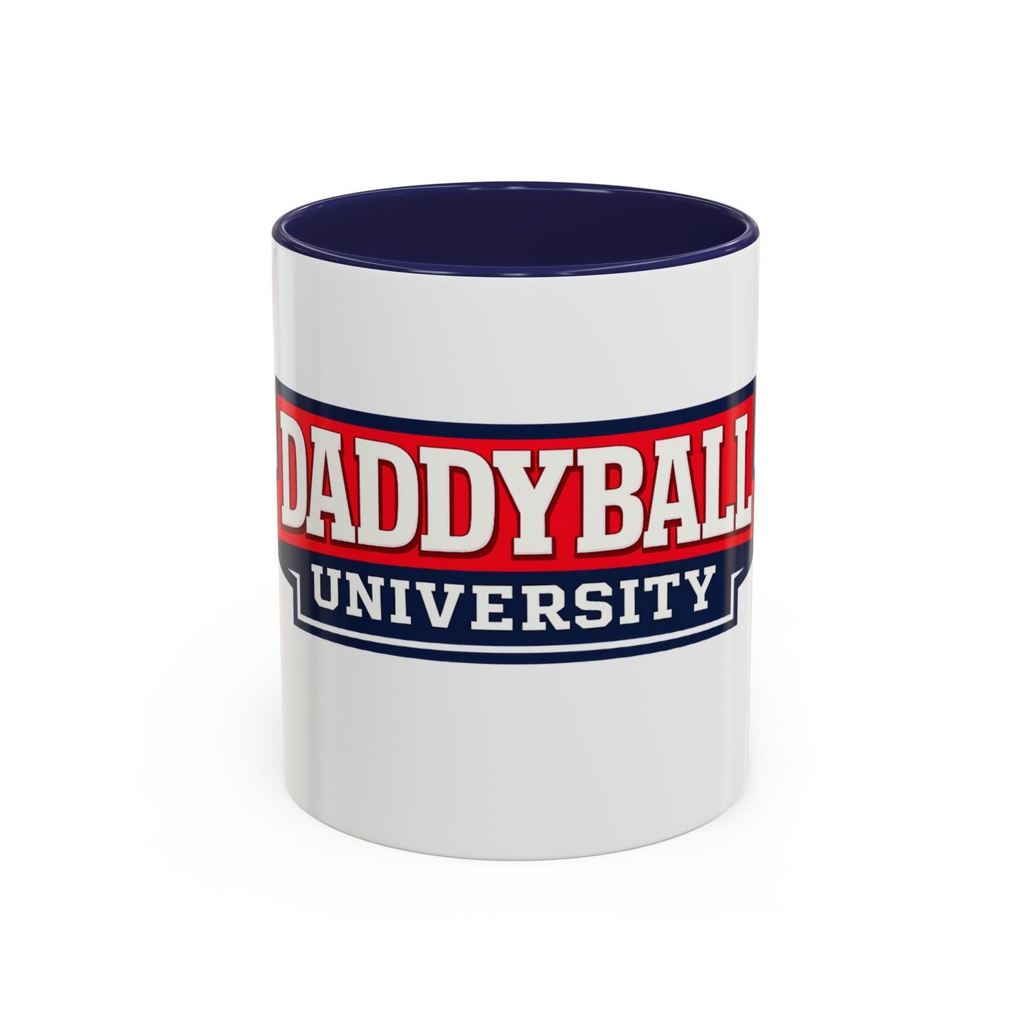 Daddyball University Accent Coffee Mug
