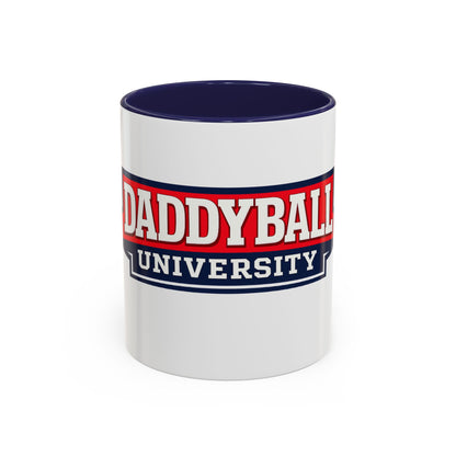 Daddyball University Accent Coffee Mug