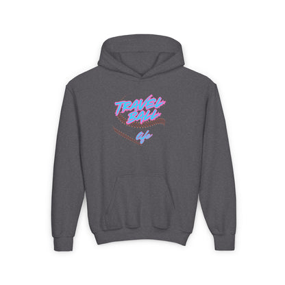 Blue/Pink Travel Ball Life Youth Hoodie