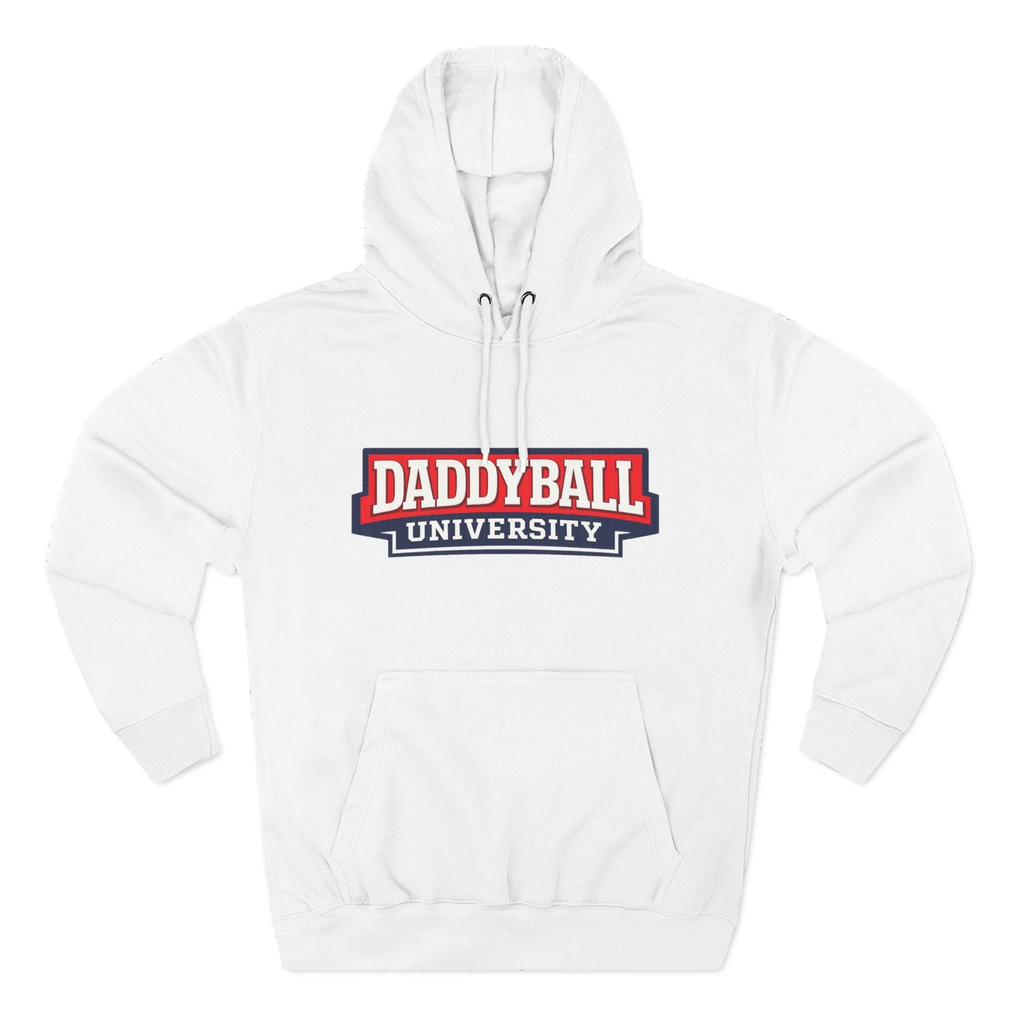 Daddyball University Hoodie — Collegiate Dad Sports Pullover