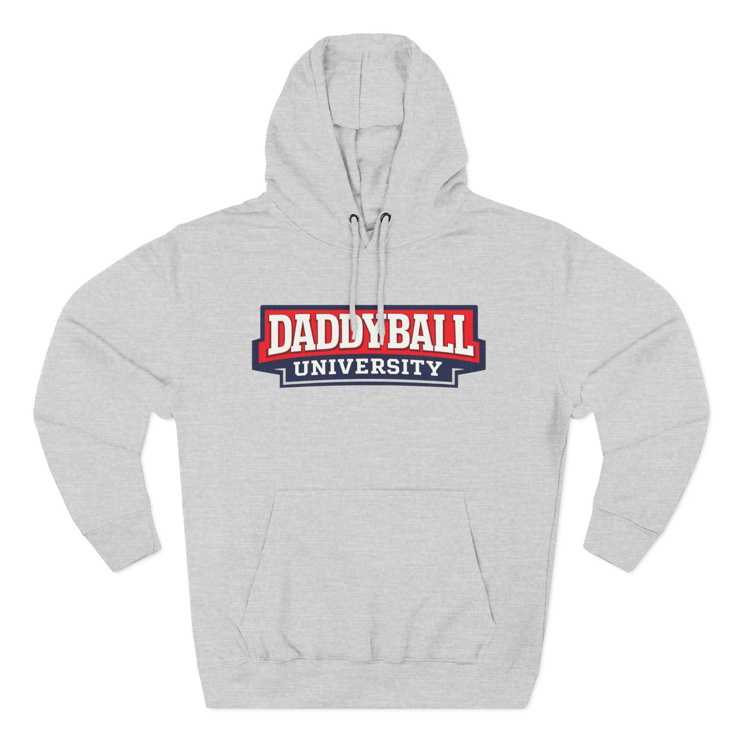 Daddyball University Hoodie — Collegiate Dad Sports Pullover