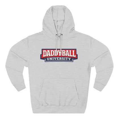 Daddyball University Hoodie — Collegiate Dad Sports Pullover