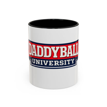 Daddyball University Accent Coffee Mug