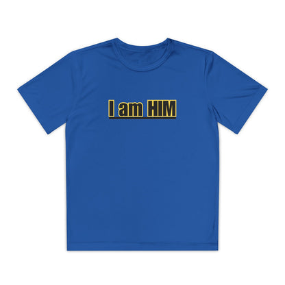 'I am HIM' with Bold Graphic Design