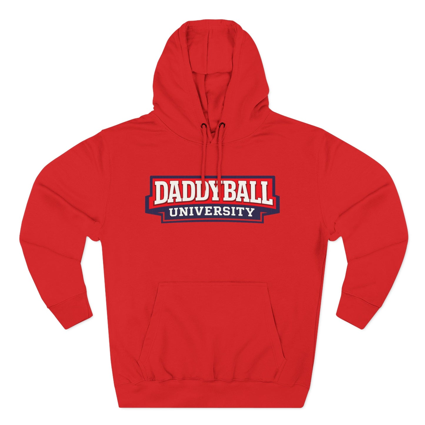 Daddyball University Hoodie — Collegiate Dad Sports Pullover
