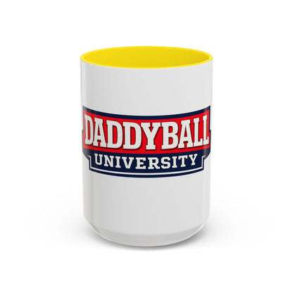 Daddyball University Accent Coffee Mug