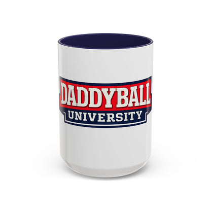 Daddyball University Accent Coffee Mug