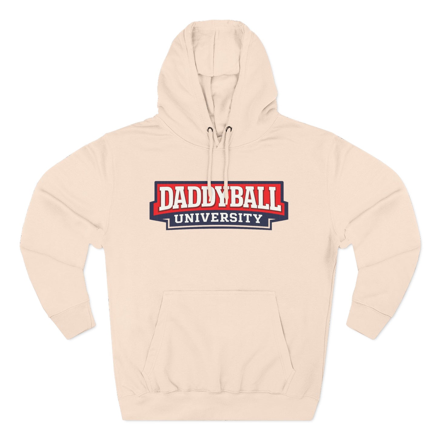 Daddyball University Hoodie — Collegiate Dad Sports Pullover