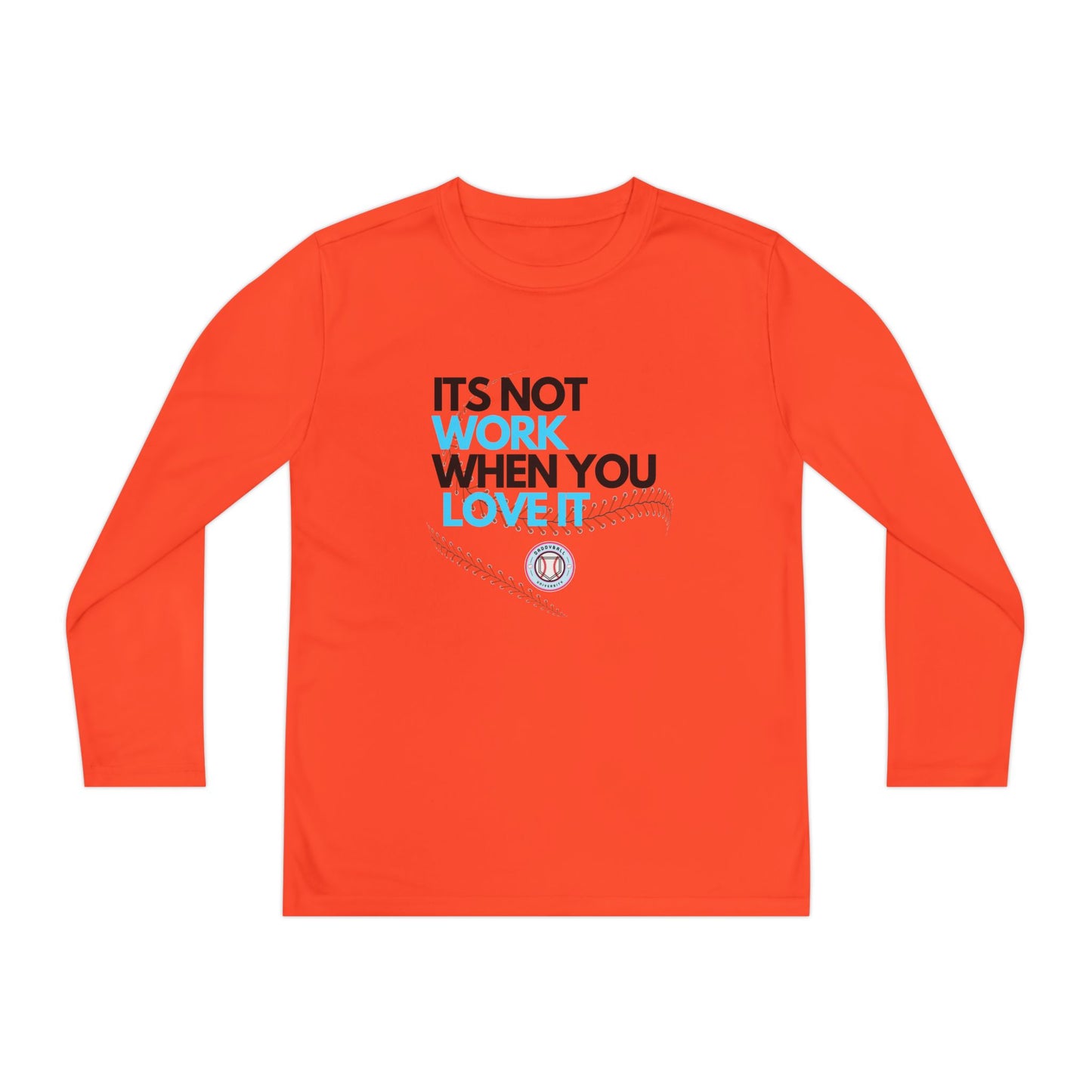 It's Not Work Kids Long sleeve tee