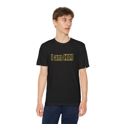 'I am HIM' with Bold Graphic Design